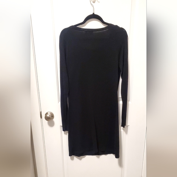 2/$50 LBD Sweatee dress with gold buttons details - Picture 7 of 7